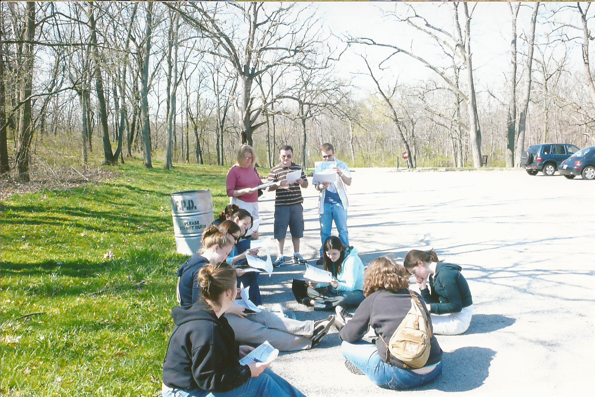 Historic Preservation Students Paddock Woods